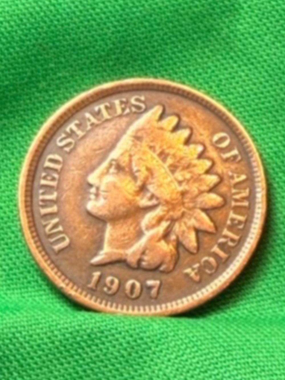 1907 Indian Head Penny  #206349416415